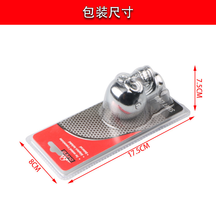 Cross-border Temu car modification skull gear head modification with light gear head manual gear head personality ghost head