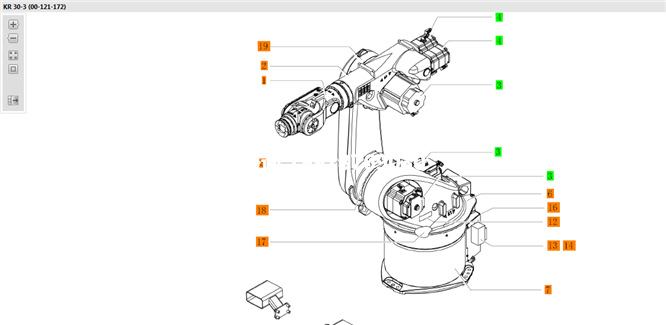 kr 30-3 库卡机器人配件销售00-117-854
