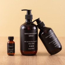 酒店卫生间洗手液五星级酒店一次性阿道夫黑色混合香洗护沐浴套装