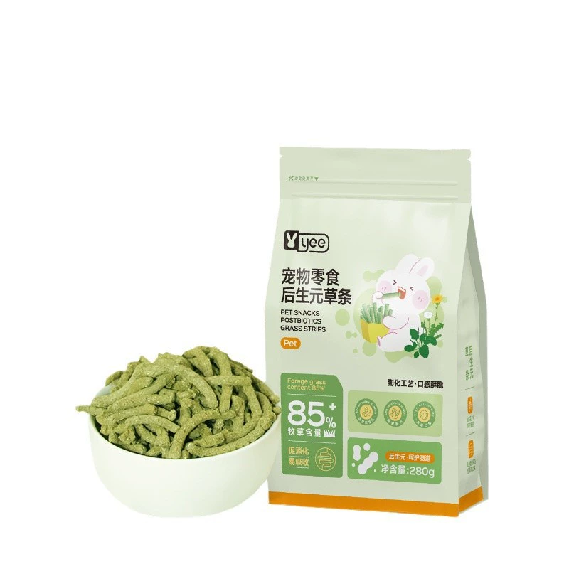 【跨境一件代发】yee兔子零食草条后生元提摩西草高纤维豚鼠粮
