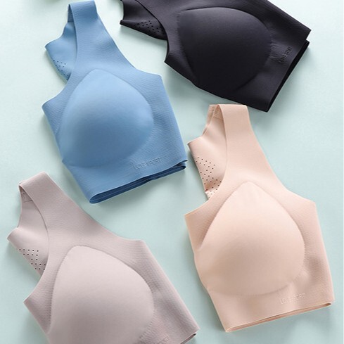 Traceless sports ladies underwear color value and comfort while online high-strength vest spot