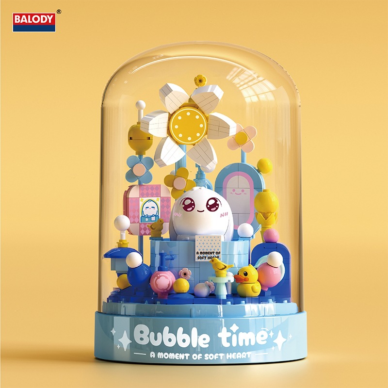 Nuevos productos de flores de globo de partículas pequeñas ensambladas juguetes para niños instituciones de entrenamiento del día del maestro regalos al por mayor transfronterizos