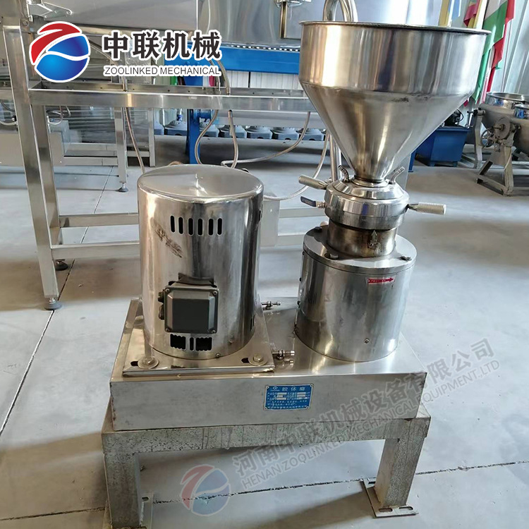 304不锈钢立式胶体磨 卧式胶体磨 小型花生酱胶磨机 芝麻酱研磨机