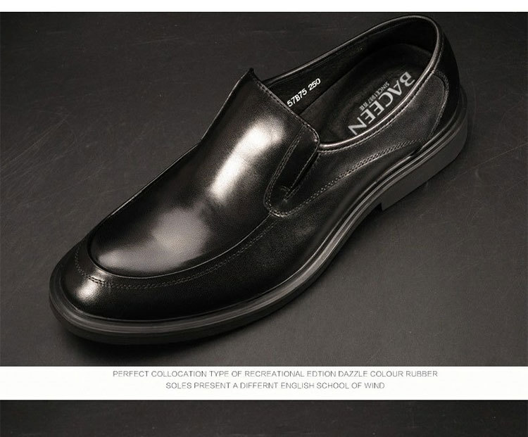 Scarpe da uomo in pelle Fudan formali casual da lavoro di grandi dimensioni con strato di piombo, scarpe da sposa in pelle di vacchetta_voghion.com