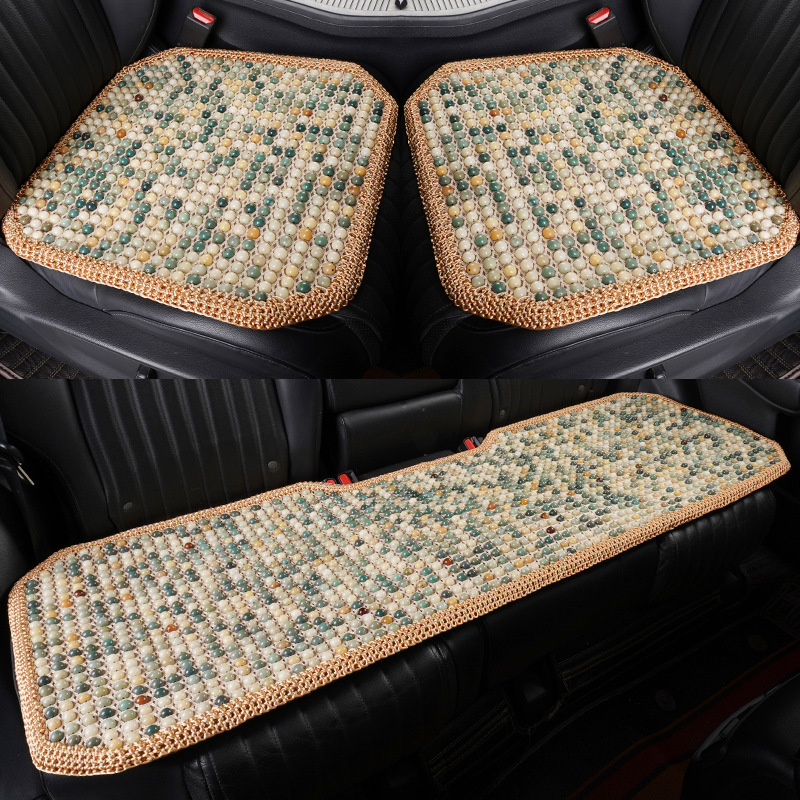 Cool pad — Universal Summer Cooling Pad - chunmanyuan-three-piece-set-beige-crochet-double-layer-thickened-3d-breathable-anti-slip