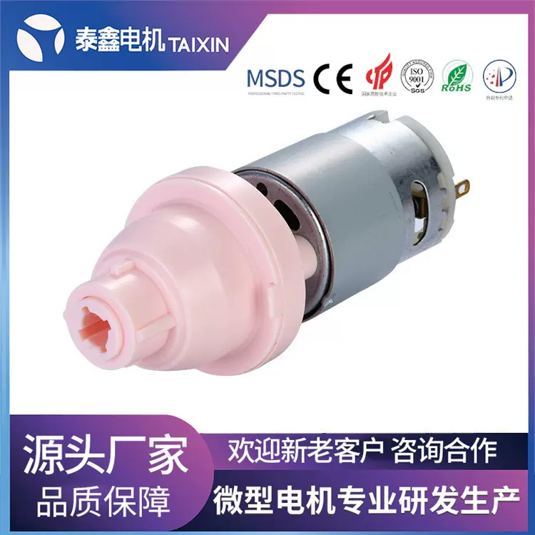 380充电无线打蛋器减速电机 电动蒜泥器微型直流电机搅拌器小马达