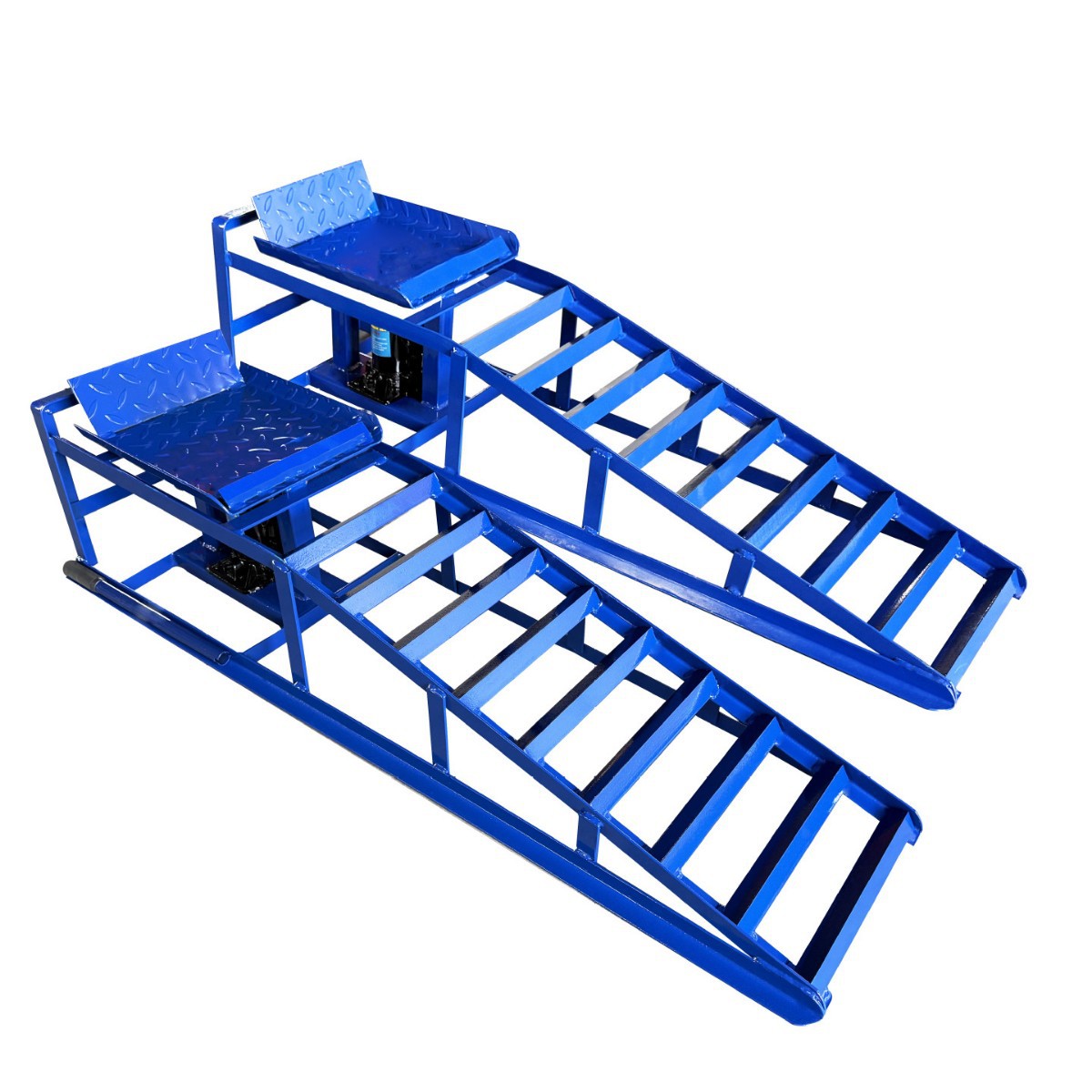 Soporte de mantenimiento de automóviles de engrosamiento general para uso agrícola 3T con rampa de aceite para soporte de mantenimiento de gato hidráulico
