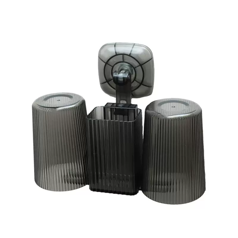 电动牙刷置物架吸盘式免打孔卫生间卫浴挂墙牙刷牙杯置物架定制