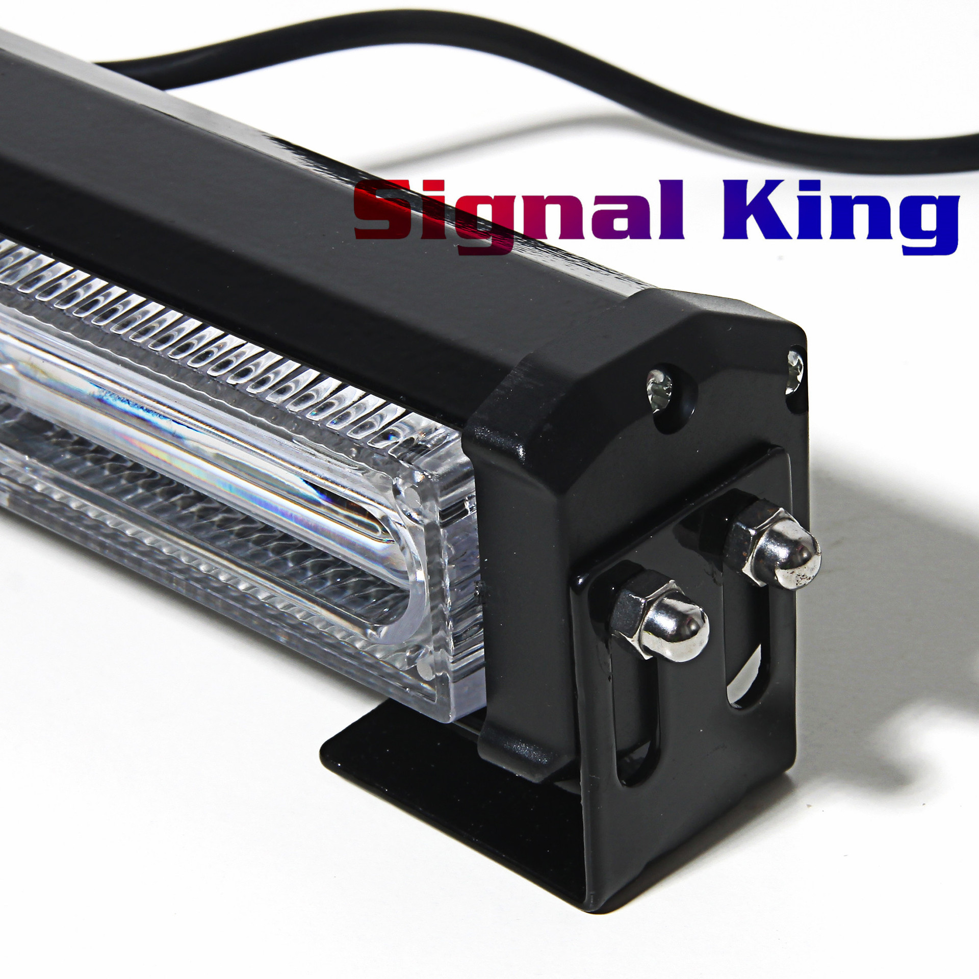 Nuevo arrastre 2cob coche mid-Net flash luz de advertencia luz estroboscópica luz de apertura 12-24V luz de flash Luz de ingeniería