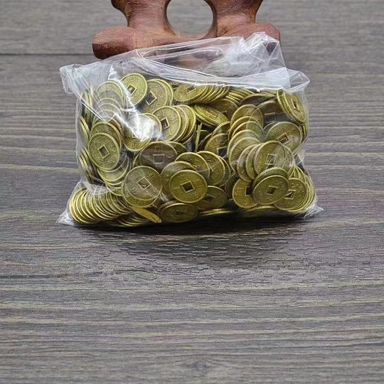 Wholesale antique coins thickened loose money accessories antique coins copper feng shui bracelet necklace accessories