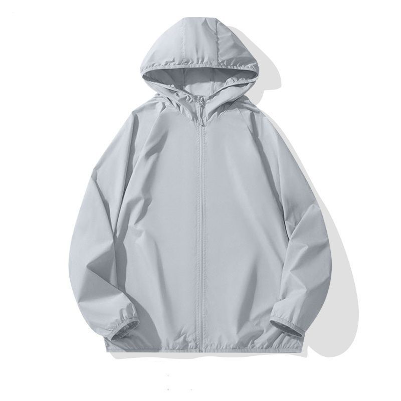 2025 New Summer Sun Protection Clothing for Men, Thin Outdoor Cycling and Fishing Jackets, Men's Ice Silk Sun Protection Clothing