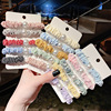 Cloth from pearl, elastic base hair rope, Korean style, internet celebrity, wholesale