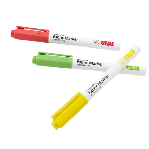 Korean MUNAMI Fabric Marker, Color Pens FABRIC MARKER, Colored MUNAMI 05064