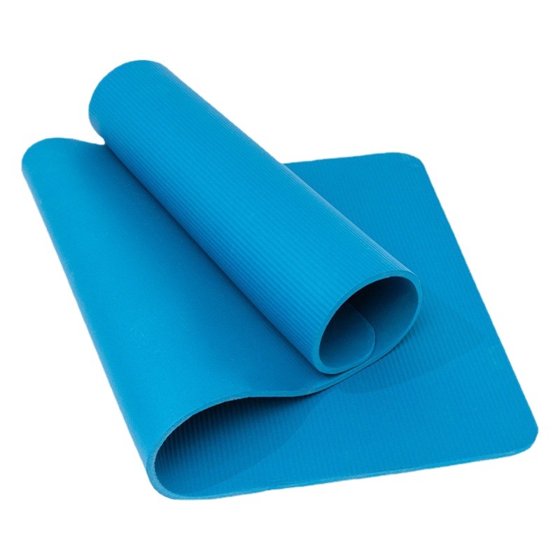 Factory wholesale NBR yoga mat direct sales lengthened widened thickened non-slip fitness dance body pad printable logo