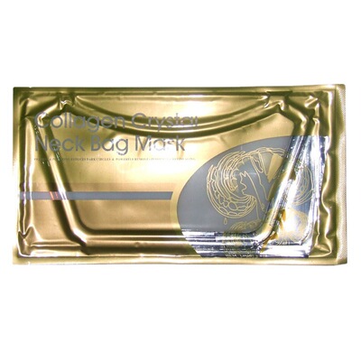 英文版 胶原蛋白  水晶颈膜  补水嫩滑  水胶原颈膜 批发|ms