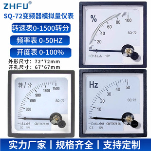 SQ-72ָ�ʽֱ���D�ٱ�1500�D���l�ʱ�50HZ/10V�_�ȱ�4-20mA