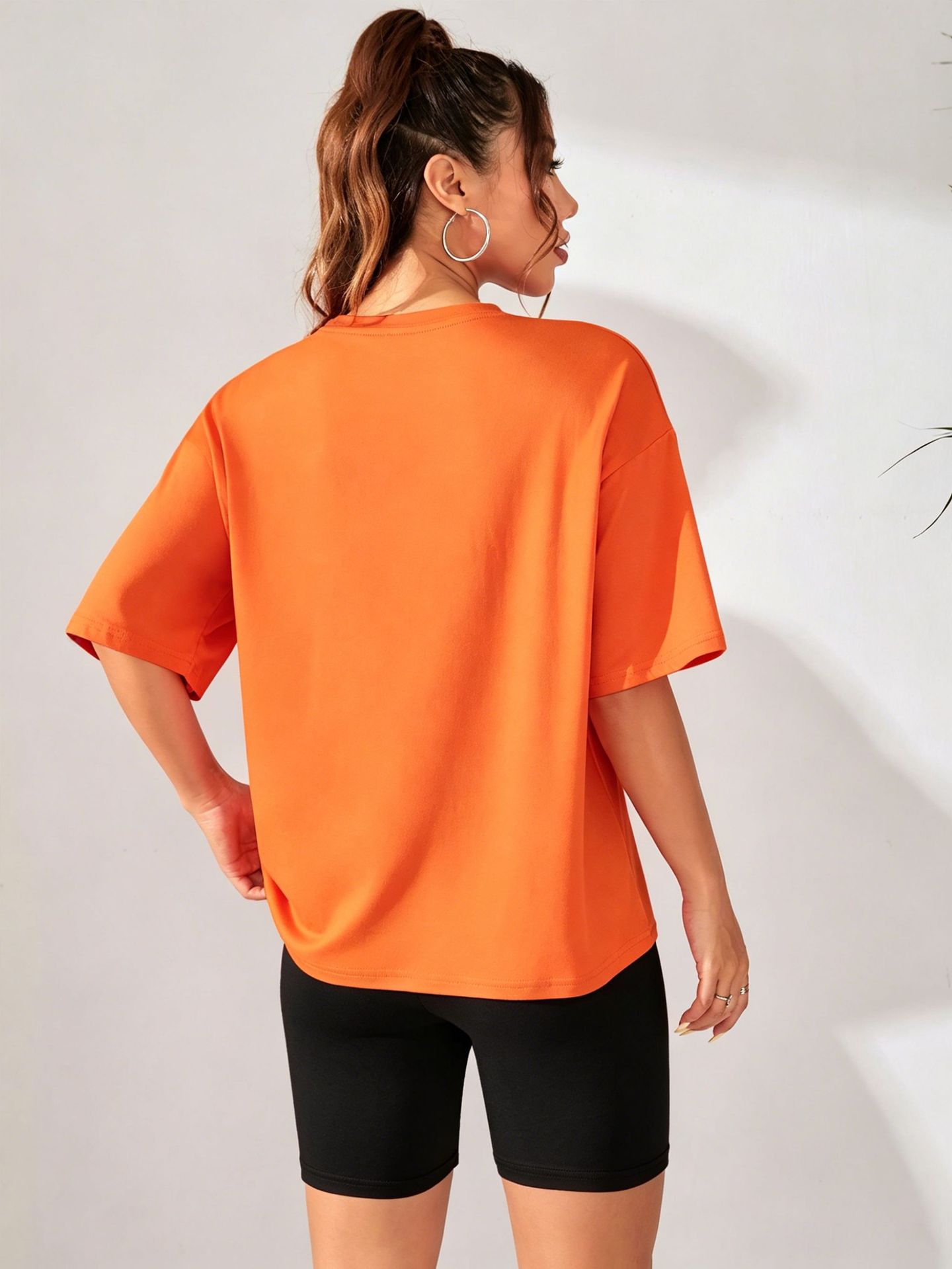 Women's Clothing Casual Fashion Suit Set Versatile Leopard Print Short Sleeve Top And Shorts Two Piece Set_ecoleips.com