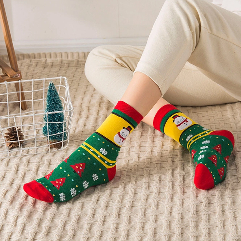 Women Casual Winter Christmas Socks Style 6