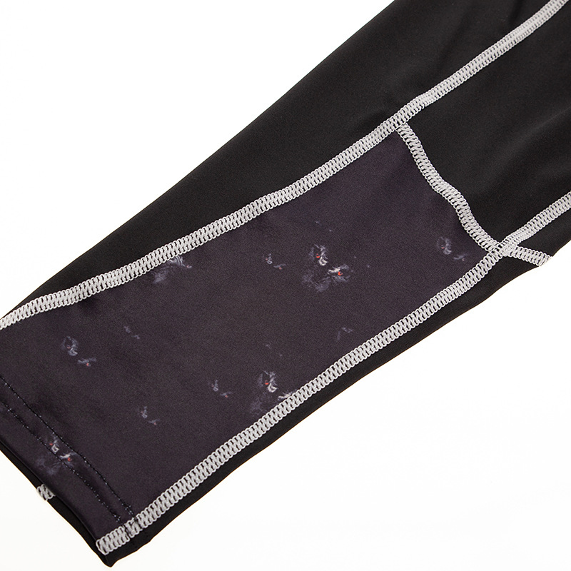 Man's clothing Summer Breathable Running Quick Dry Pants PRO Basketball Training Leggings Men's sports fitness pants_viptrois.com