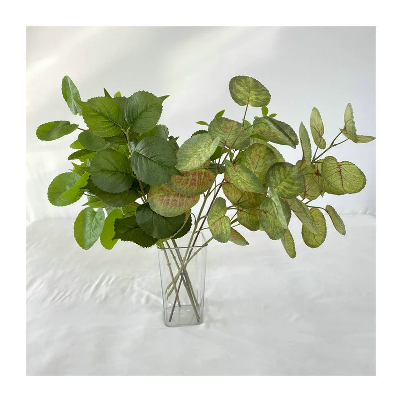 Единственный лист гортензии Qian насосный лист лейф лист ананас № 2 decorative имитационная растение зелёное растение цветок вставка зелёные листья