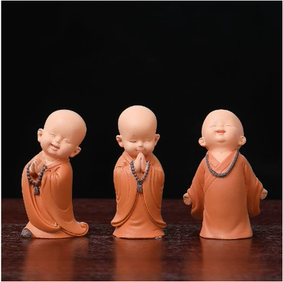 Car ornaments Monk Car Central Control