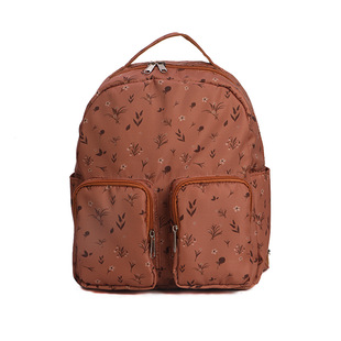 Source Factory Customized Lightweight Atmospheric Floral Backpack Printed Backpack Casual Daily Commuting Large Capacity Bag
