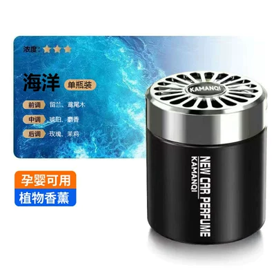 Car Perfume Aromatherapy to Remove Odor, Smoke Smell - single-bottle-ocean-scent-long-lasting