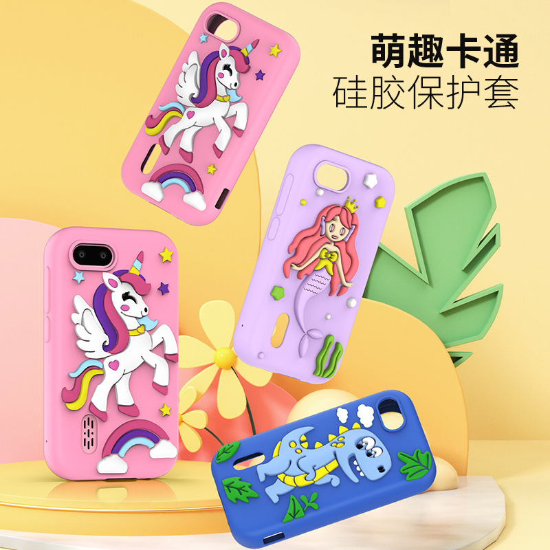 跨境新款私模亚马逊手机相机儿童拍照录像卡通游戏音乐玩具代发|undefined