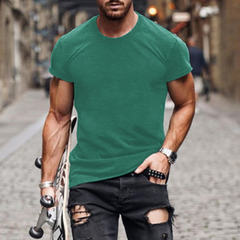 図案は国境を越えた欧米の男装丸首半袖プリントtシャツ男性アマゾンtシャツロゴを印刷して制定した|undefined