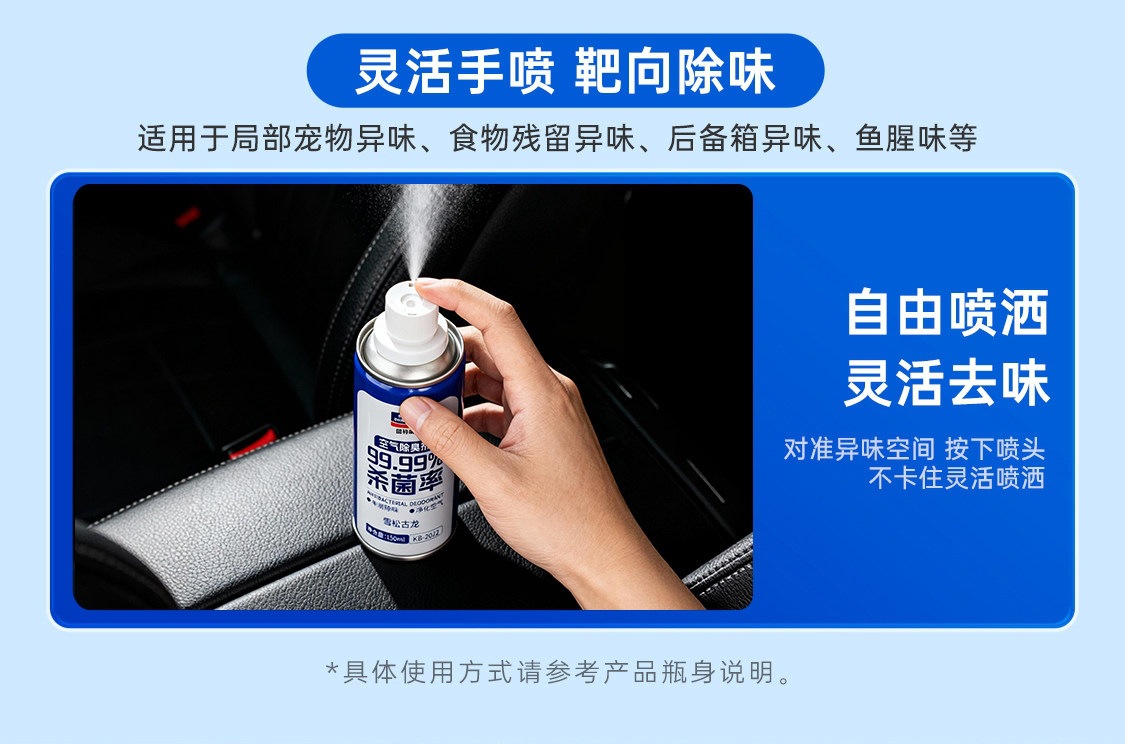 Suitable for Goodway car odor removal, car air conditioning deodorizer, sterilizer, air purifier, odor eliminator, and freshener