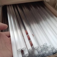 石英玻璃磨砂管实验室用加厚大口径圆片耐高温石英管高纯度