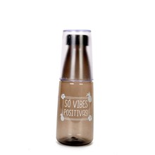 创意水杯子母套杯 壁咚皇冠浪双盖杯 带盖汽水瓶 马克杯