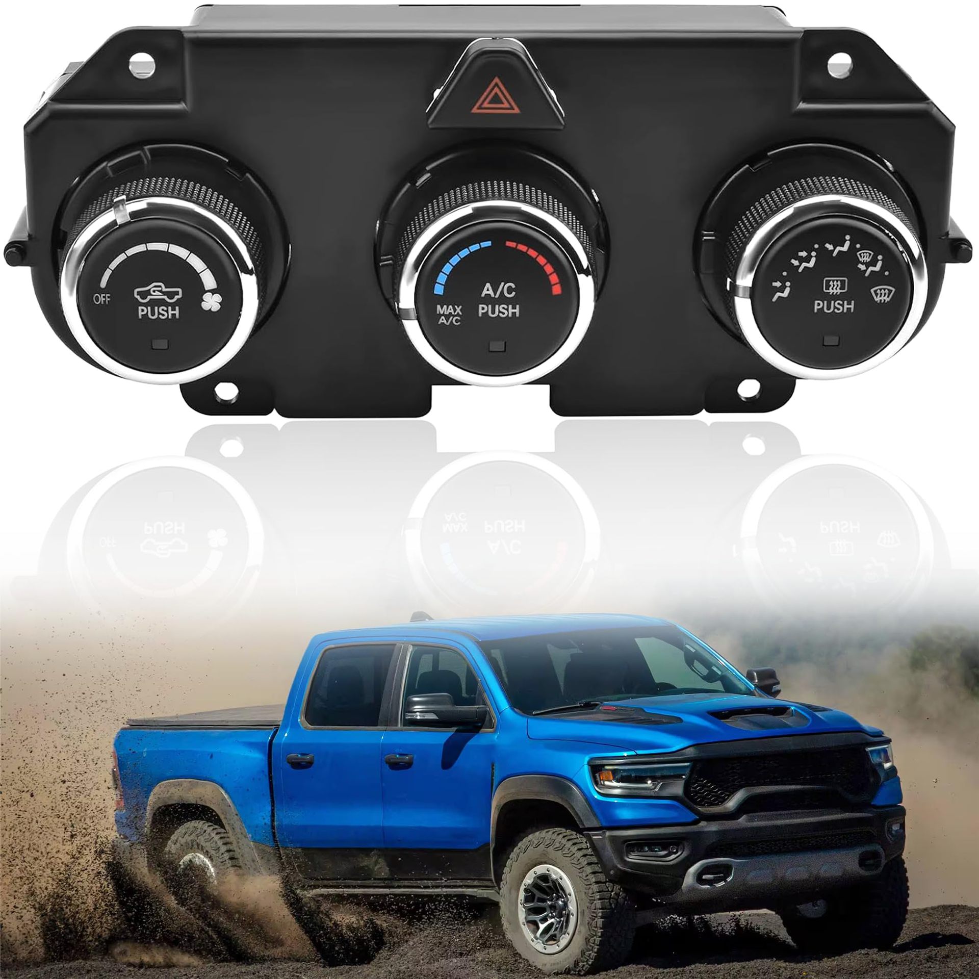 68268190Aa 68186217Ad Is Suitable for 14-18 Year Dodge Ram3500 Air Conditioning Control Panel Switch