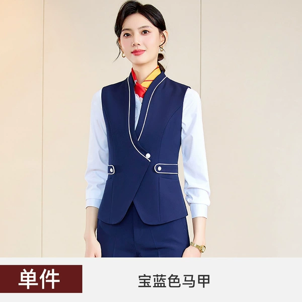 A49 royal blue vest
