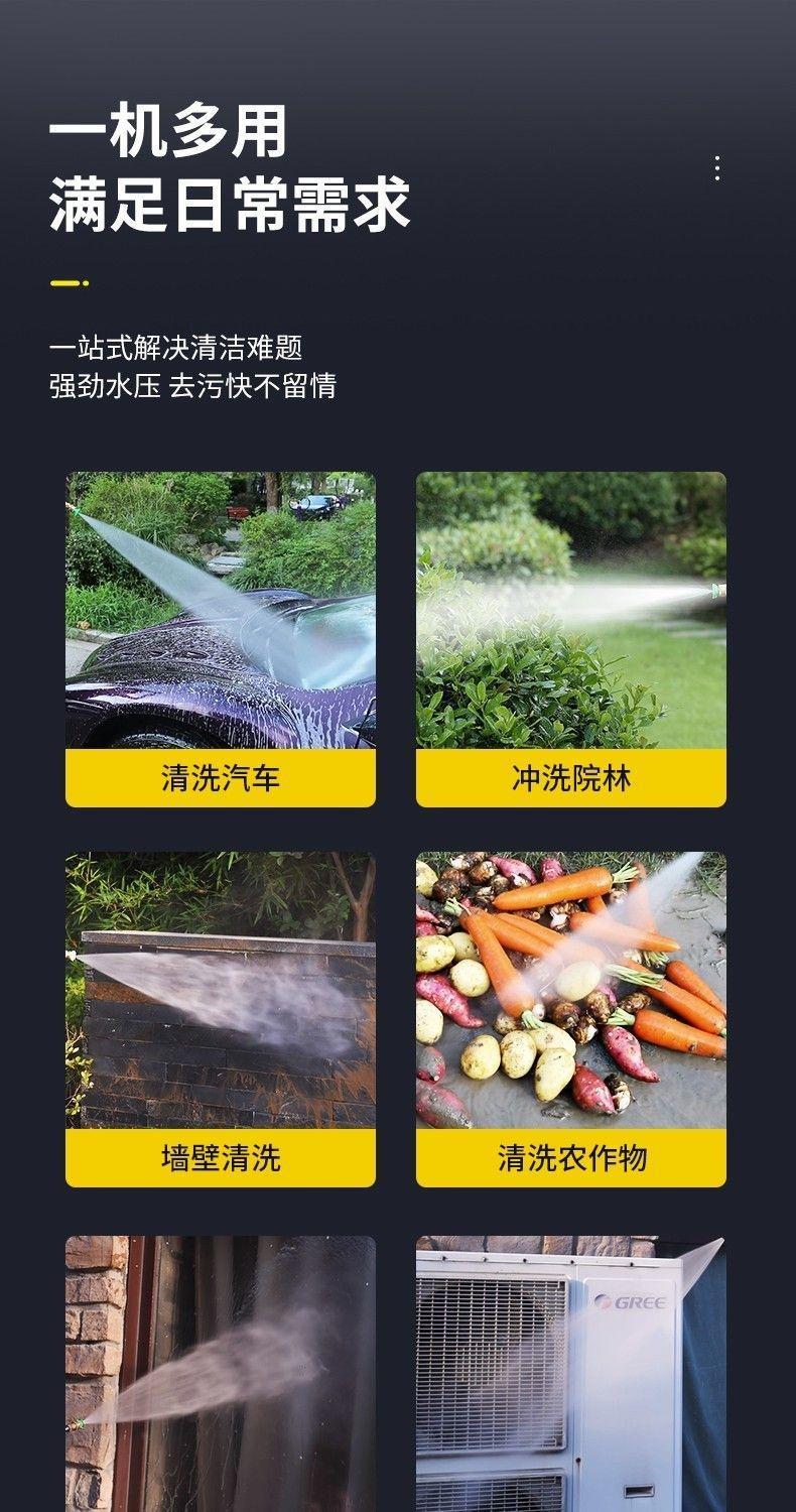 26 Models of Black Cat Portable 220V Car Wash Machines, Induction-Type High-Power Brushless Motor Cleaning Machines