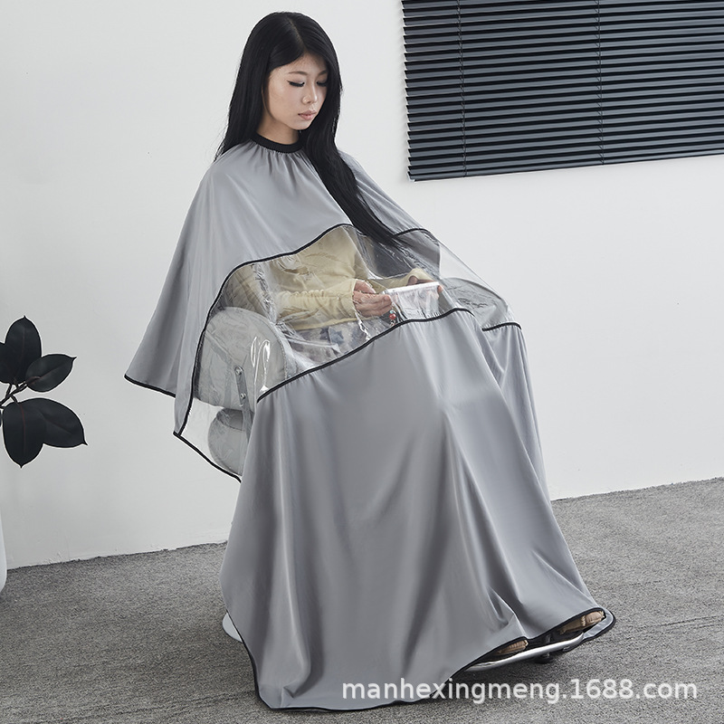 Fabricantes al por mayor de pernos de perspectiva corte de pelo delantal herramientas de peluquería salón de cabello de aceite de corte de pelo tiñido chale de pelo perno