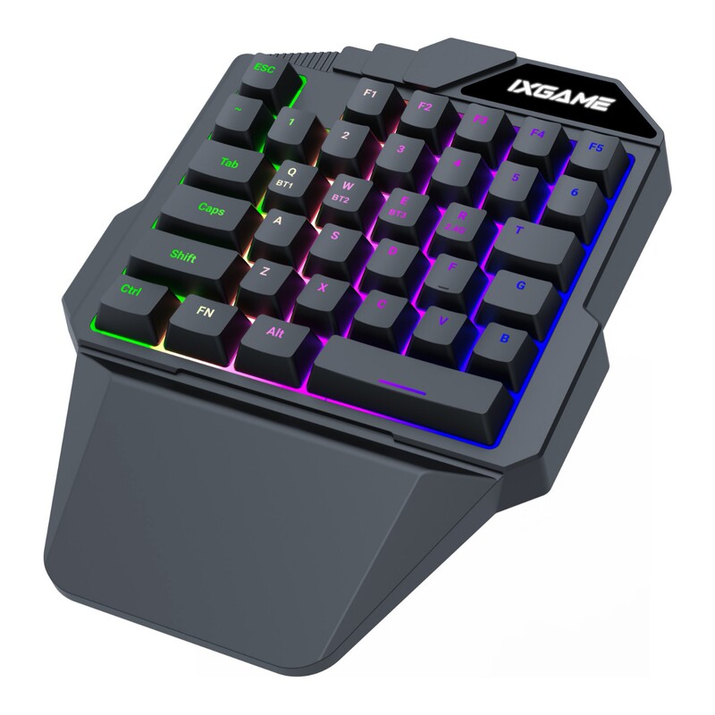2.4G wireless one-handed game keyboard can be adapted to PS4/5/Xbox/Switch keyboard and mouse converter 2.4G wireless one-handed game keyboard can be adapted to PS4/5/Xbox/Switch keyboard and mouse converter