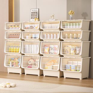 Toy, storage system, transparent storage box, storage basket