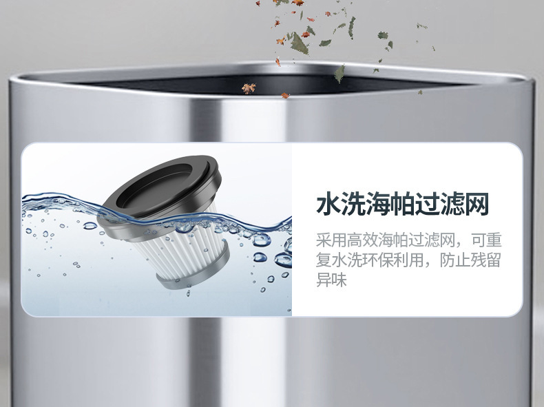 Car vacuum cleaner with high suction power, super strong blowing and suction machine, high-power wireless handheld electric vacuum cleaner for cars