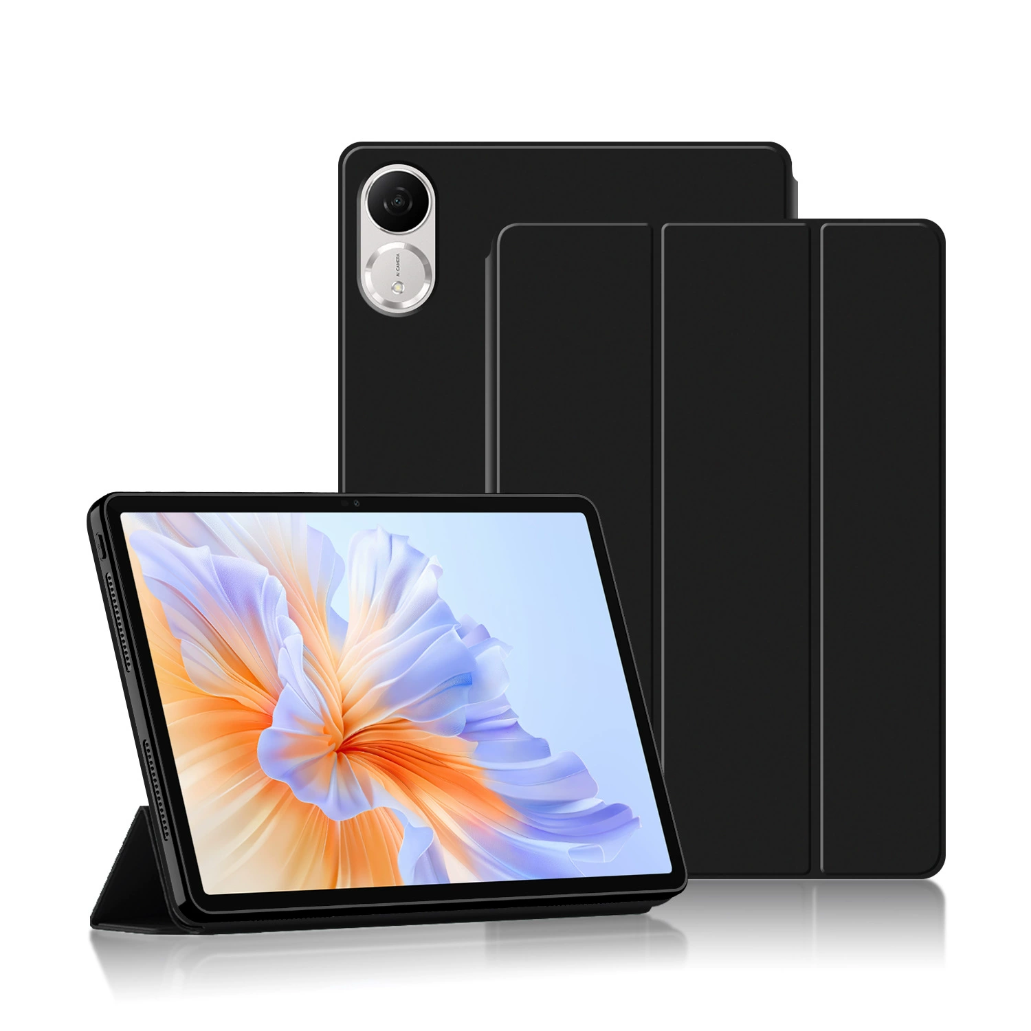 Подходит для Honor tablet V9, защитный чехол 11.5, чехол Honor V9 защитный, мягкая оболочка тройной складной кожаный чехол