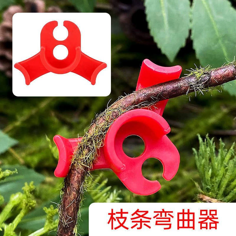 Растительный зажим Изгиб для цветочных ветвей виноградной лозы Низкое давление тренировочный зажим 90 градусов тренажер для роста стебля растения зажим