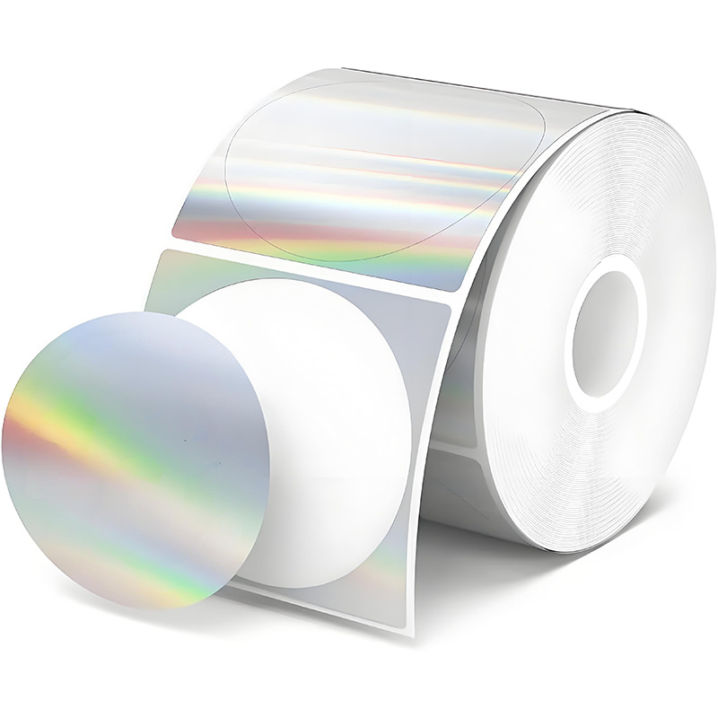 직경 50 원형(레이저 실버) 200장