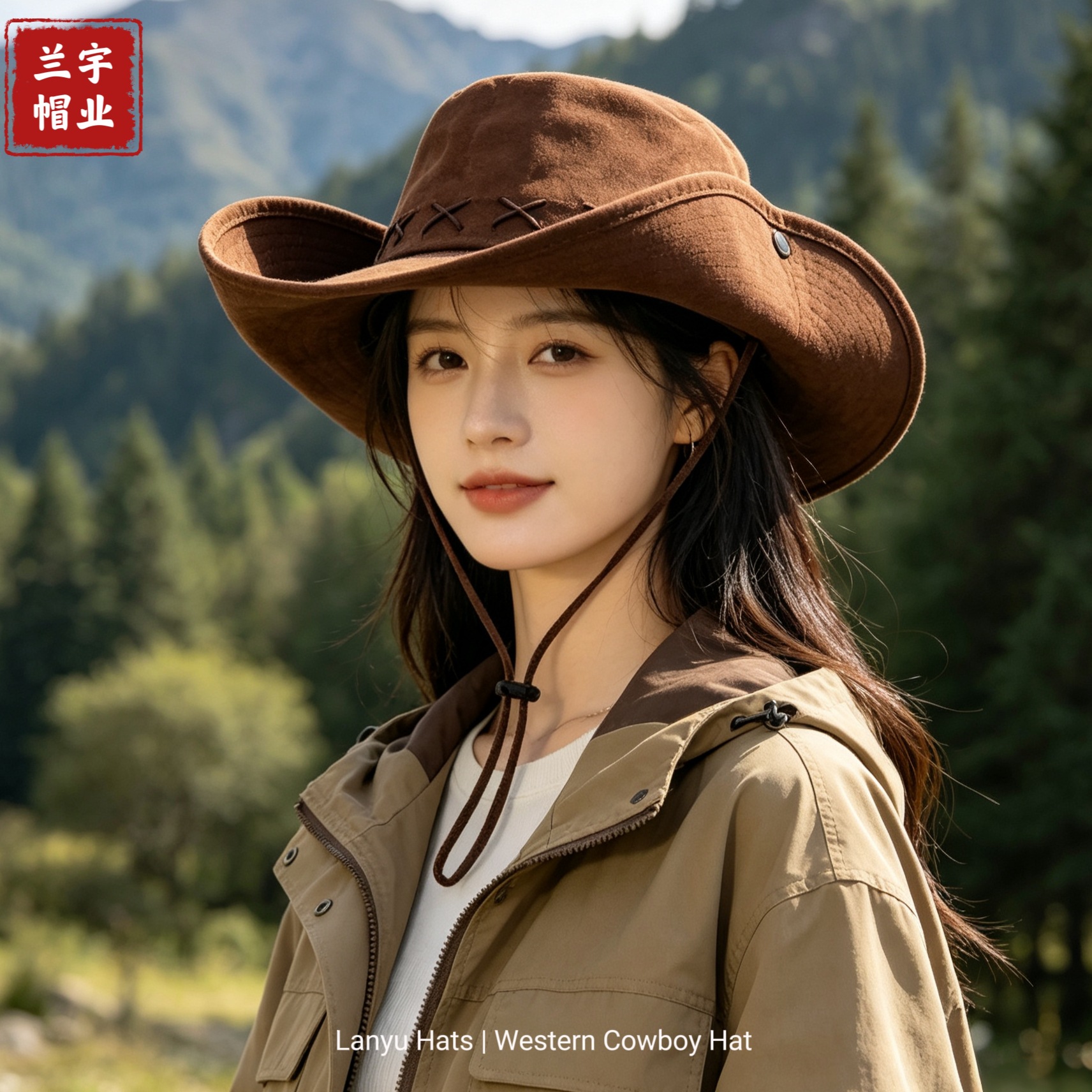 夏季防晒帽女遮阳帽户外登山太阳帽大檐帽渔夫帽钓鱼帽批发男帽子