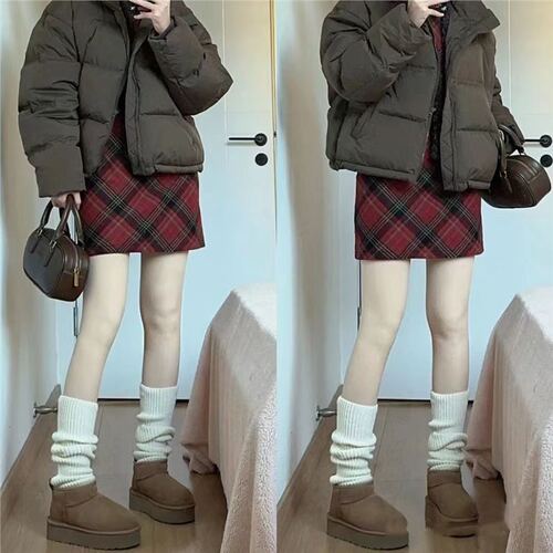 Autumn and Winter Lolita Thigh-High Breathable Knee-High Socks with Fleece and Thickening, Lolita Long Stack Socks, JK Socks, for Women