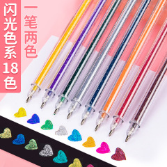 Creative Spark Pen Set 8 Colors Children's DIY Handmade Diary Blue Drawing Writing Colored Fluorescent Neutral Pen