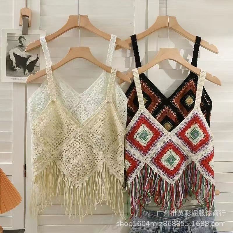Winter design short tank top