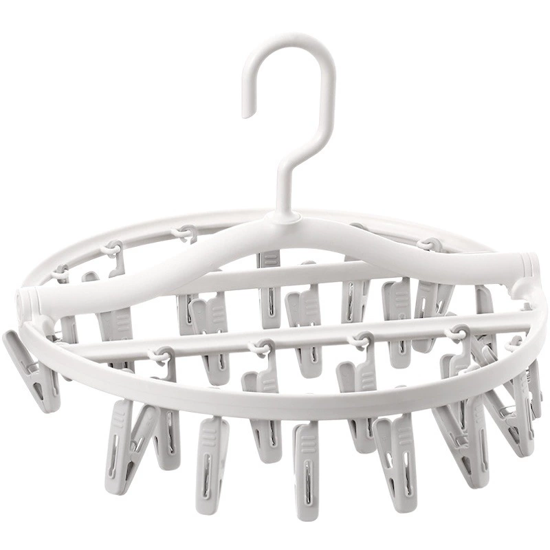 FaSoLa Бытовая сушилка с несколькими зажимами Крючок для сушки Балкон Сушка для одежды Стирка и защита Посуда Носки Нижнее белье Сушилка