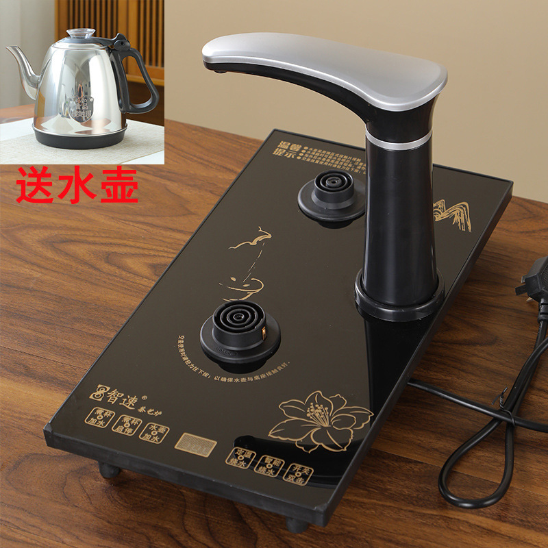 家庭用ケトルホスト埋め込み電磁茶ストーブ全自動給水オールインワンティーテーブルティーテーブルティーメイキング|undefined