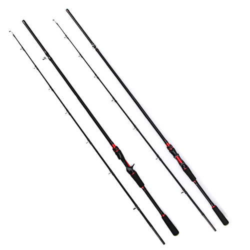 Lure Rod Lure Rod Set M Adjustable Fishing Rod One Piece 2.1 Meter Straight Handle Gun Handle Carbon Lure Rod