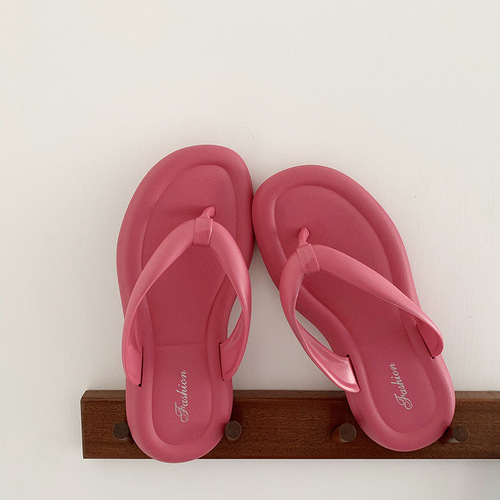 Women's Summer New Slides Soft Sole Indoor Anti-Slip Outwear Lightweight Fashion Beach Sandals